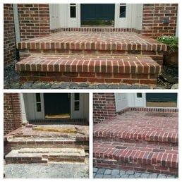 Masonry Restoration — Exterior masonry repair and restoration project.